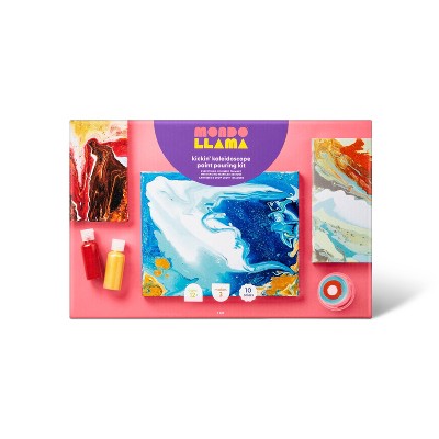 Kickin' Kaleidoscope Paint Pouring Kit - Mondo Llama™ : Target