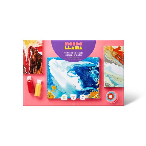 Kickin' Kaleidoscope Paint Pouring Kit - Mondo Llama™ : Target