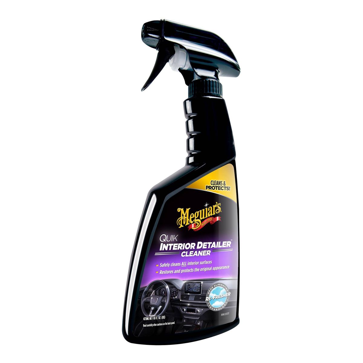 Meguiars Automotive Interior Cleaner Meguiars: Liquid Car Interior Detailer, Cleans & Shines, Restores Plastic & Vinyl
