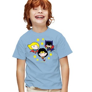 Boys' Short Sleeve Jla Girl Power T-Shirt - 1 of 4