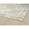 Obeetee Nimes Crosshatch Power Loomed Contemporary Indoor/Outdoor Area Rug - 2 of 4