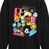 Boys' - Disney - Mickey Sticker Look Long Sleeve Graphic T-Shirt - 2 of 4