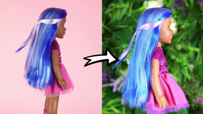 I&#39;M A WOW Olivia the Ballerina 14&#34; Fashion Doll with Color-Changing Hair, 2 of 13, play video