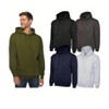 Mens 3 Pack Ultra Soft Fleece Pullover Hoodies - 2 of 2