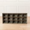 ECR4Kids Streamline 15 Cubby Tray Storage Cabinet, 3x5 - 4 of 4