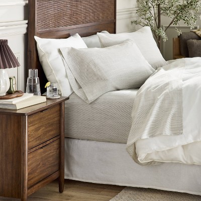 4pc Micro Stripe Sheet Set – Hearth & Hand with Magnolia