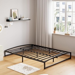 Low Bed Frame Full Size - 6 Inch Heavy Duty Metal Platform, Mattress Foundation, No Box Spring Needed, Noise-Free, Non-Slip, Easy Assembly - 1 of 4