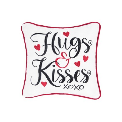 C&f Home 6 X 12 Heart Truck Hooked Throw Pillow Valentine's Day