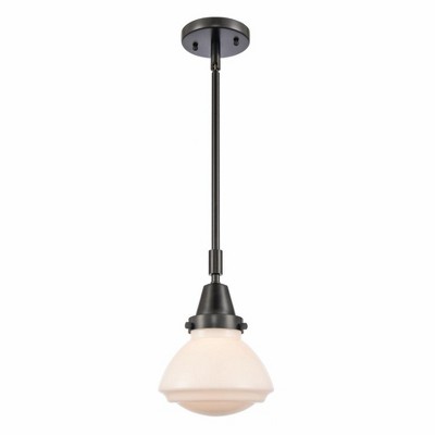 Olean - 1 Light Stem Hung Mini Pendant In Industrial Style-8.88 Inches Tall and 6.75 Inches Wide