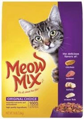 Meow Mix Original Choice With Flavors Of Chicken Turkey Salmon