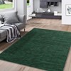 Washable Modern Solid Rug Non Slip Low Pile Rug Soft Contemporary Throw Floor Cover Foldable Indoor Carpet for Living Room Bedroom Playroom Nursery - 2 of 4
