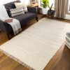 Hauteloom Manby Beige Jute Wool Blend Area Rug - 2 of 4