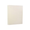 JAM Paper Strathmore 80 lb. Cardstock Paper 8.5" x 11" Natural White 250 Sheets/Ream (144010B) - 2 of 2