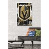 Trends International NHL Vegas Golden Knights - Maximalist Logo 23 Framed Wall Poster Prints - 2 of 4