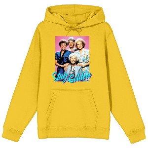 Golden Girls Yellow Pullover Hooded Sweatshirt Hoodie - 1 of 1