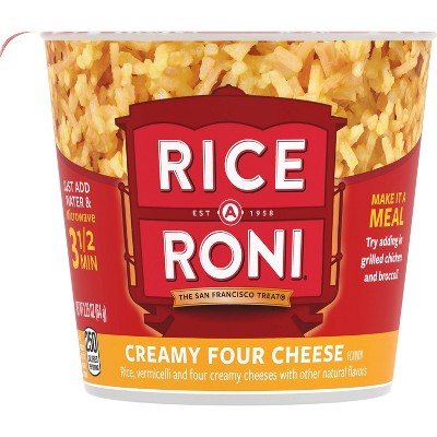 Rice-A-Roni Creamy Four Cheese Cups - 4pk / 9oz