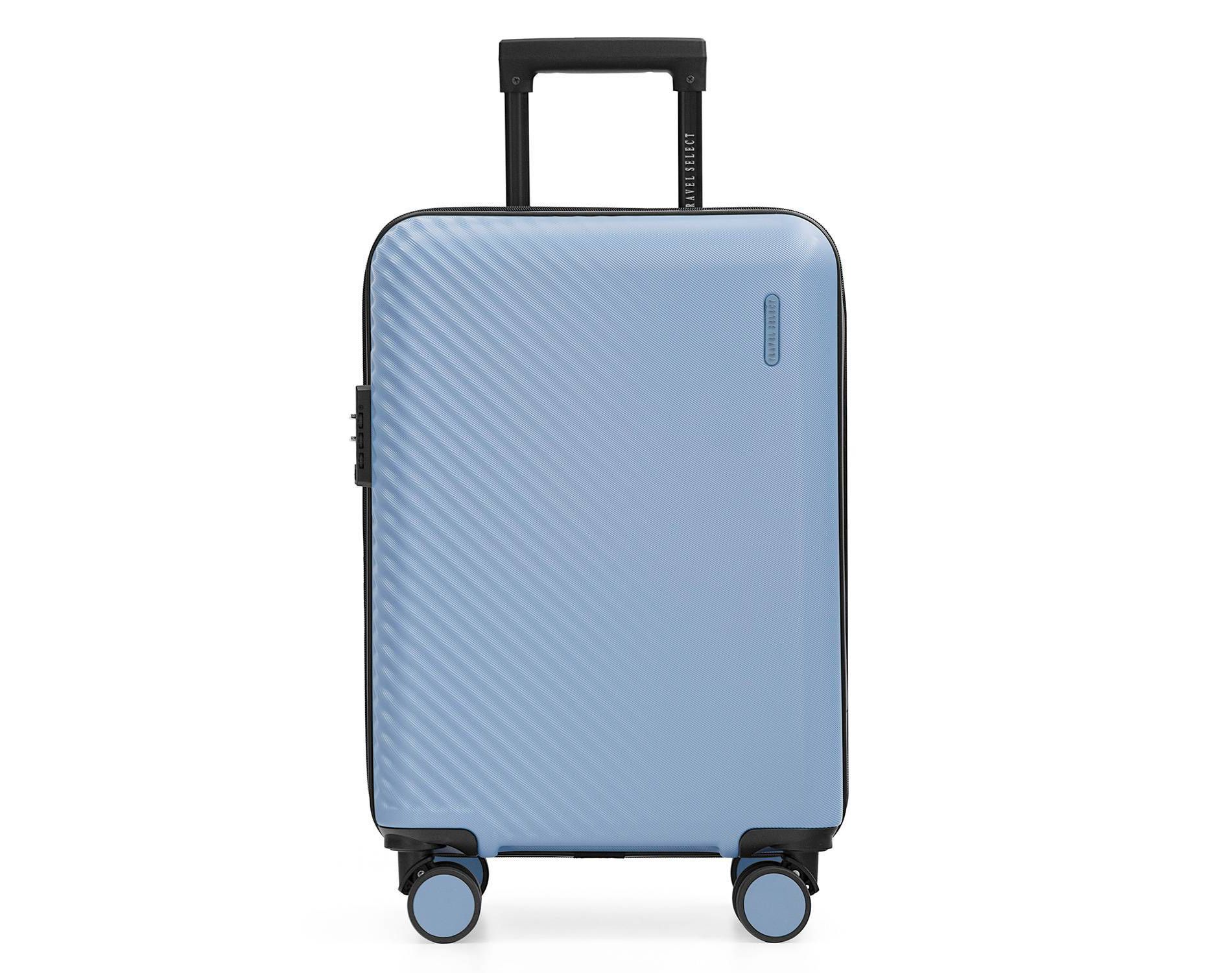 Travel Select Bridgetown Matte 21" Carry On Hardside Spinner Suitcase - Blue