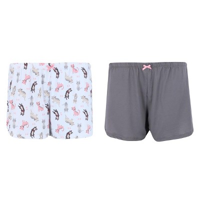 PJ Couture Women's Double The Fun Sleep Shorts (2 Pack)