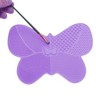 Unique Bargains Butterfly Makeup Brush Cleaning Mat 1 Pc - 3 of 4