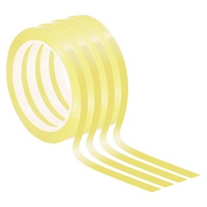 Unique Bargains DIY Art Film Thin Graphic Chart Highlight Marking Tapes 4 Pcs - 1 of 4