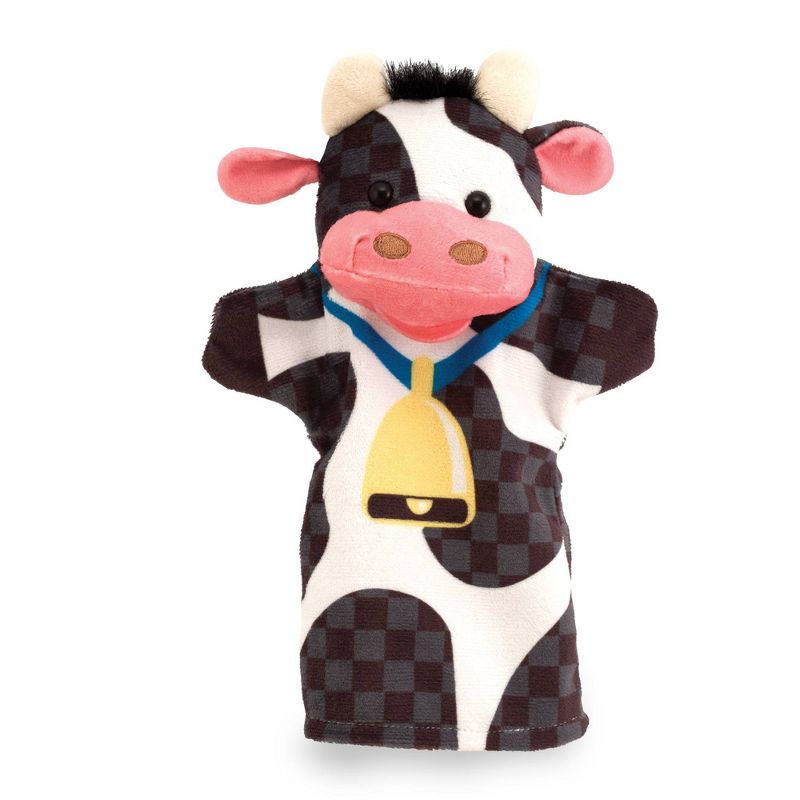 Melissa &#38; Doug Farm Friends Hand Puppets (Set of 4) - Cow, Horse, Sheep, and Pig, 5 of 11
