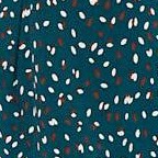 teal speckles