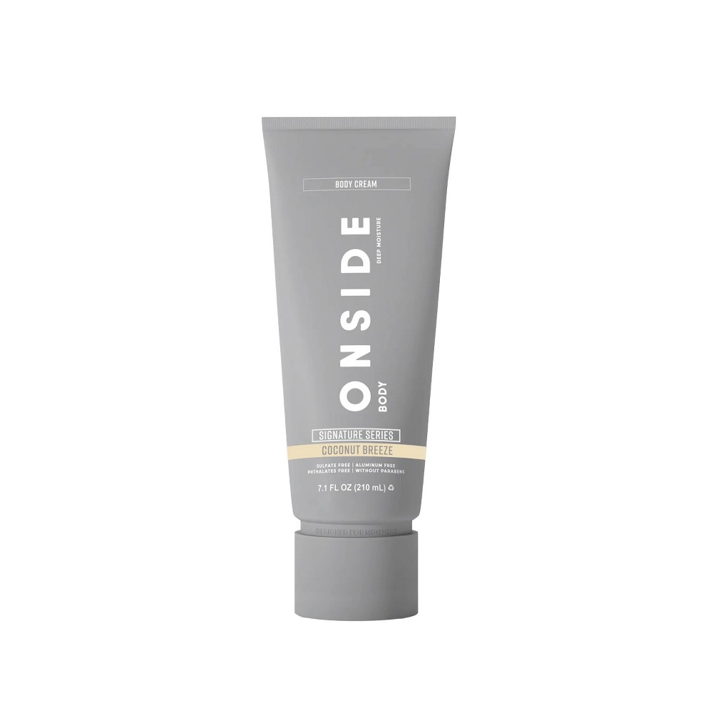 Onside Men's Hydrating Body Cream - Coconut Breeze Shea Butter - 7.1oz