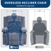 Wide Power Lift Recliner Chair with Massage and Heat for Elderly, Electric Lift for Standing Oversize Single Sofa - 3 of 4