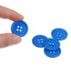 Unique Bargains Sewing Resin Round Flat 4-Hole Replacement Craft Buttons 20 Pcs - 4 of 4
