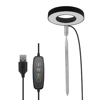 iMounTEK"LED Full Spectrum Plant Grow Light with 3/9/12-Hour Timer, Dimmable Brightness, Adjustable Height"Black