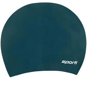 Sporti Long Hair Silicone Swim Cap - 1 of 4