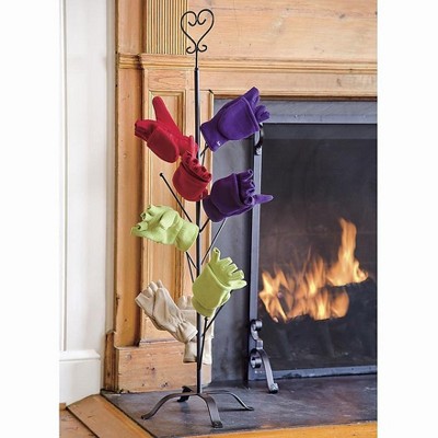 Plow & Hearth - Mitten Tree with Heart Finial