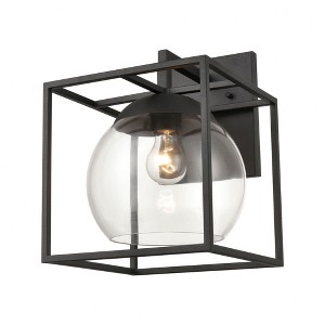 Elk Home Cubed 1 - Light Wall Light in  Charcoal - 1 of 3
