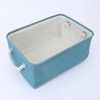Unique Bargains Fabric Collapsible Sturdy Spacious Storage Bins 3 Pcs - 3 of 4