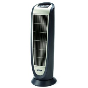 Lasko 5160 Portable Electric 1500 Watt Room Oscillating Ceramic Tower Space Heater with Remote, Adjustable Thermostat, Digital Controls, and Timer - 1 of 4