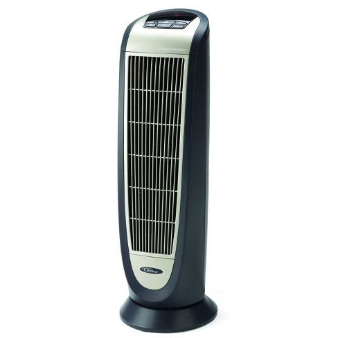 BLACK+DECKER Up to 1500-Watt Ceramic Tower Indoor Electric Space Heater  with Thermostat and Remote Included in the Electric Space Heaters  department at