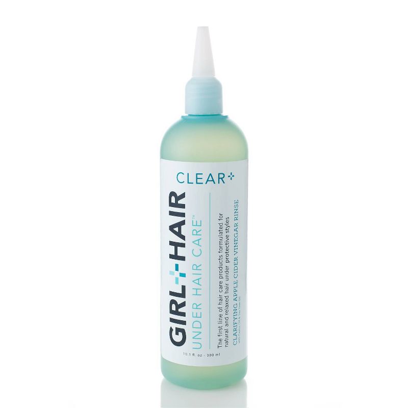 Girl+Hair Clear+ Apple Cider Vinegar Clarifying Hair Rinse, with ACV &#38; Rice Water - 10.1 fl oz, 1 of 6