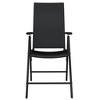 vidaXL 3 Piece Patio Dining Set Black - 4 of 4