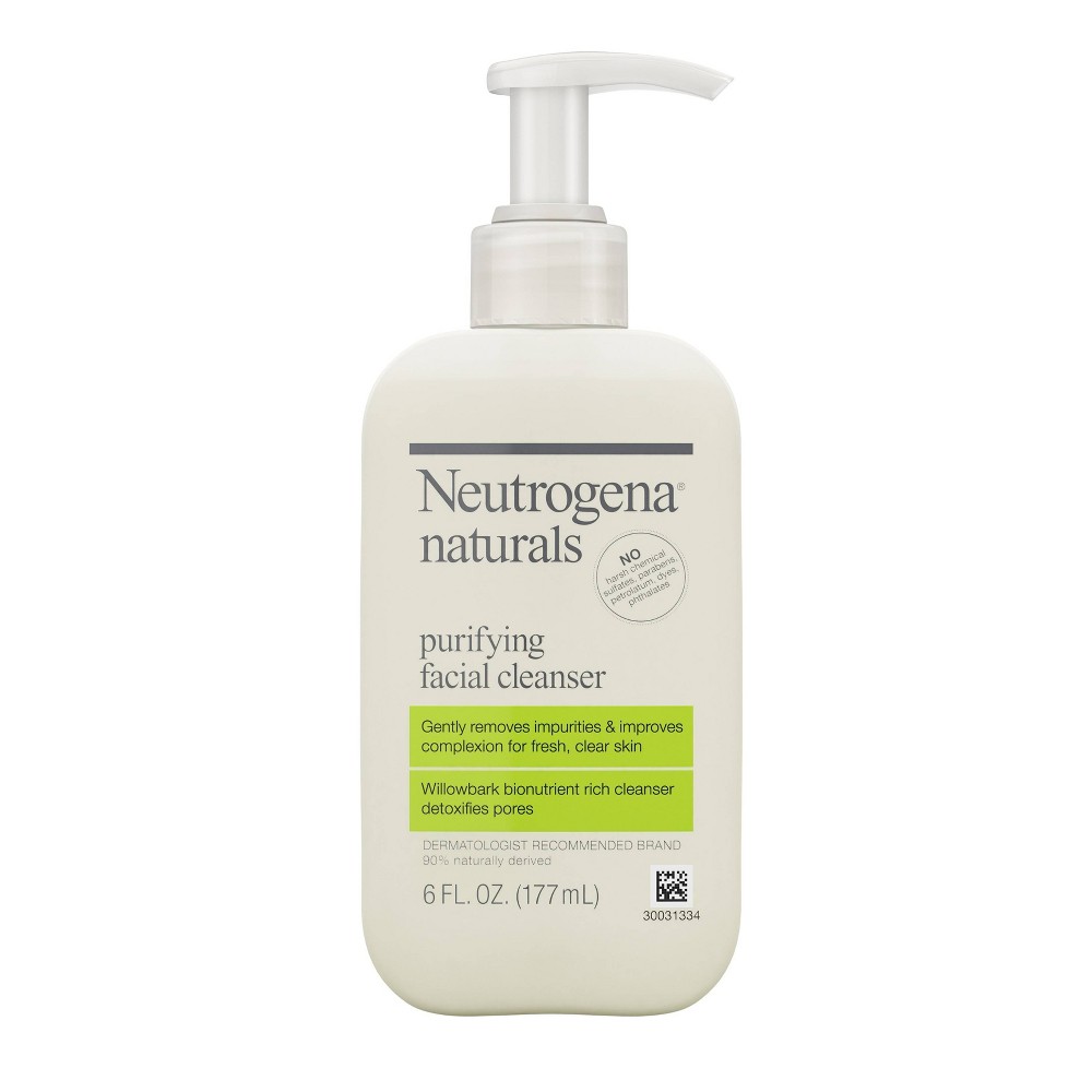 UPC 070501025178 product image for Neutrogena Naturals Purifying Face Wash with Salicylic Acid - 6 fl oz | upcitemdb.com