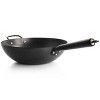 Gibson Home Hammered 13 Inch Heavy Gauge Carbon Steel Wok in Black - 4 of 4