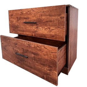 NicBex 2 Drawer Lateral Storage File Cabinet for Home Office Letter/Legal/A4/F4 - 1 of 4