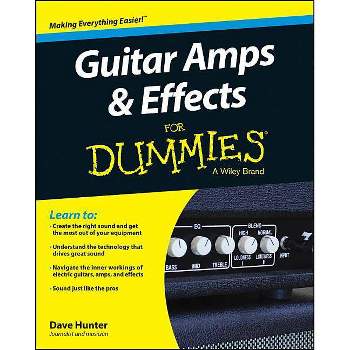 Guitar Amps & Effects for Dummies - (For Dummies) by  Dave Hunter (Paperback)