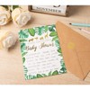 Juvale 36-Pack Baby Shower Invitation with Envelopes, Gold Foil Tropical Animal Designs (5 x 7 In) - image 2 of 4