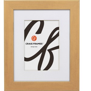 Craig Frames Gold Picture Frame, Matted - 1 of 3