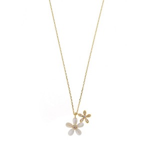 Arte Nova Jewellery Two Flowers Necklace - 1 of 1