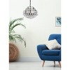 Elegant Lighting Savannah 16 inch pendant in black - 2 of 4