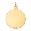 Black Bow Jewelry 14k Yellow Gold On Graduation Day with Diploma Circle Pendant, 22mm - 3 of 4