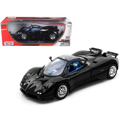 Pagani Zonda C12 Black 1/18 Diecast Model Car by Motormax