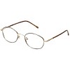 FlexPlus Progressive Lens Blue Light Reading Glasses Model 109 Shiny-Brown 41mm - 2 of 4
