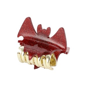 Unique Bargains Halloween Bat Style Hair Clips 1.97" Length 1 Pc - 1 of 3